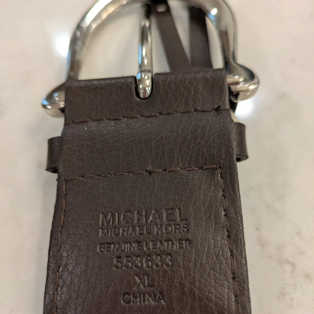 Michael Kors Braided Brown Belt 50